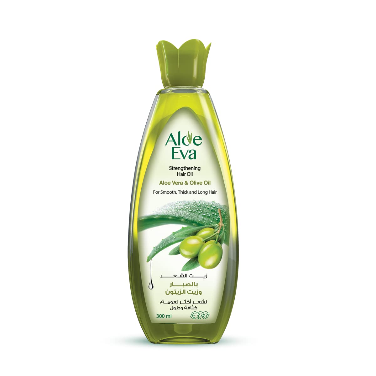 الو ايفا زيت شعر بالصبار وزيت الزيتون 300 مل