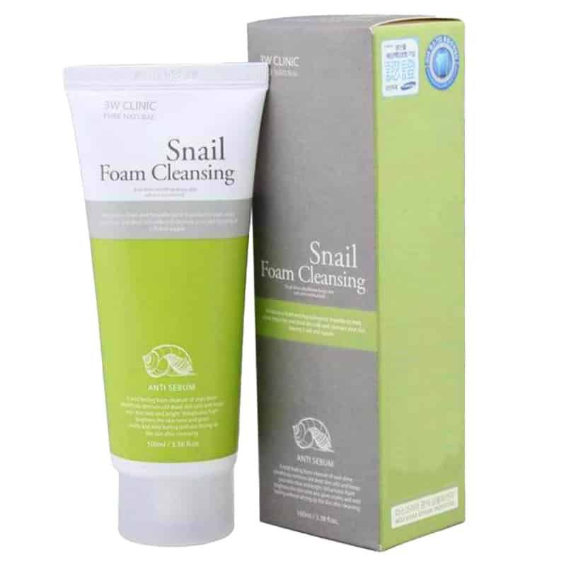 غسول الحلزون 3W الكوري  100 مل