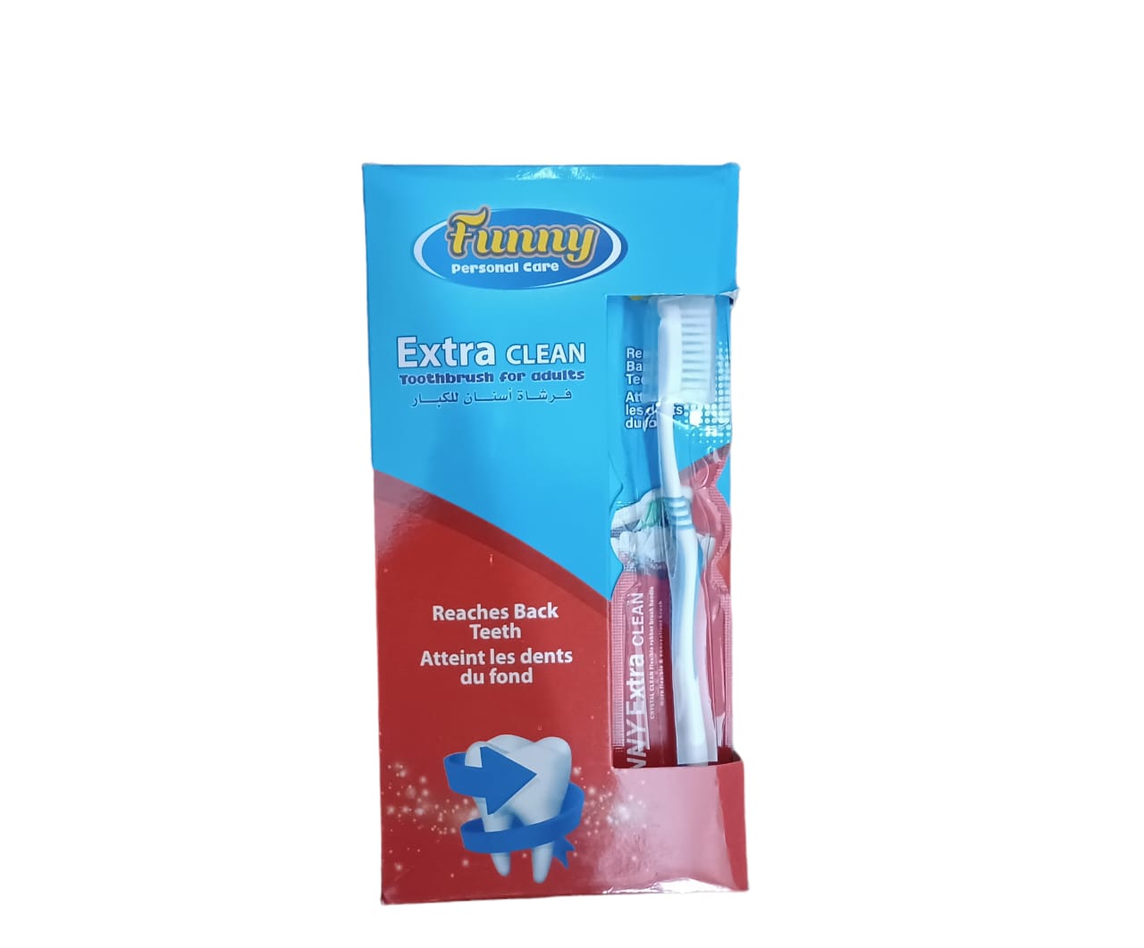 فاني فرشة اسنان وسط كبار