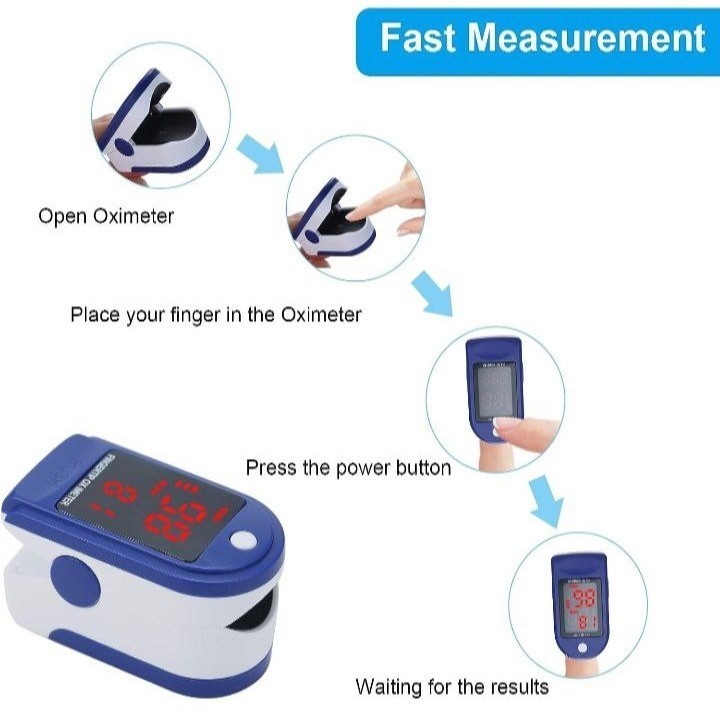 جهاز قياس الاكسجين والنبض