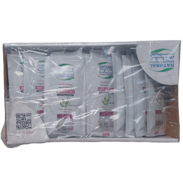 نتائج الطبيعة حمام كريم بزيت الجوجوبا 35 جم 24 كيس