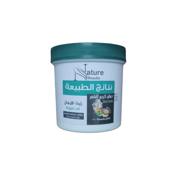 نتائج الطبيعة حمام كريم بزيت الارجان 750 مل