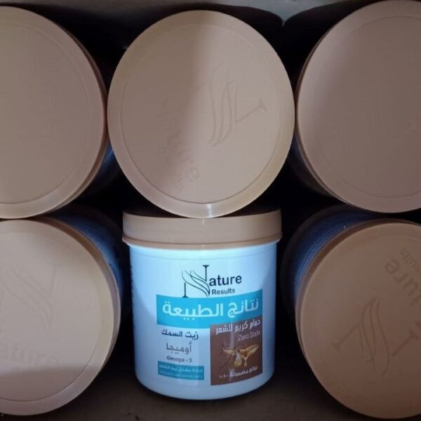 نتائج الطبيعة حمام كريم بالاوميجا 3 750 مل