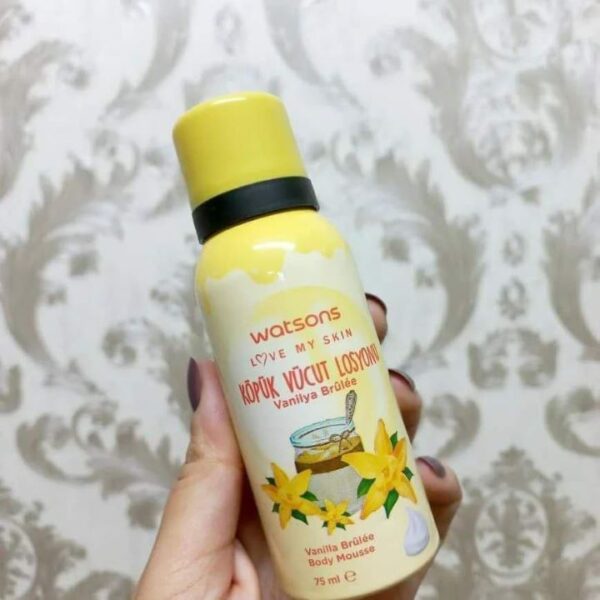 واتسونز لوشن موس فوم للجسم فانيللا تركي 75 مل