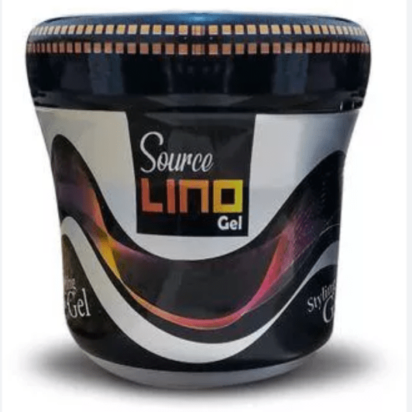 سورس لينو جيل ميجا اسود للشعر 450 مل