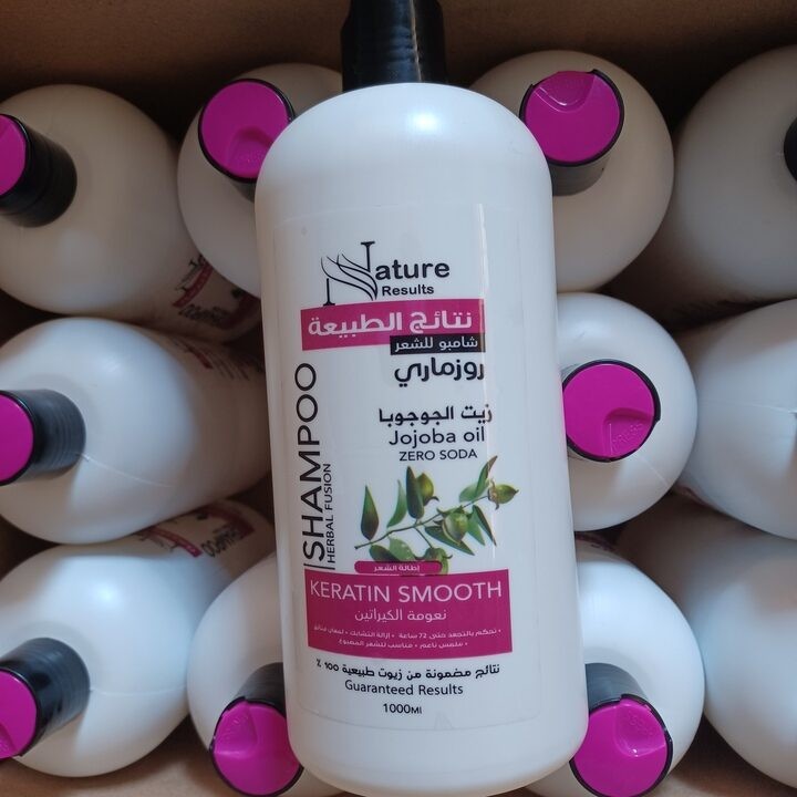 نتائج الطبيعة شامبو بزيت الجوجوبا 1 لتر