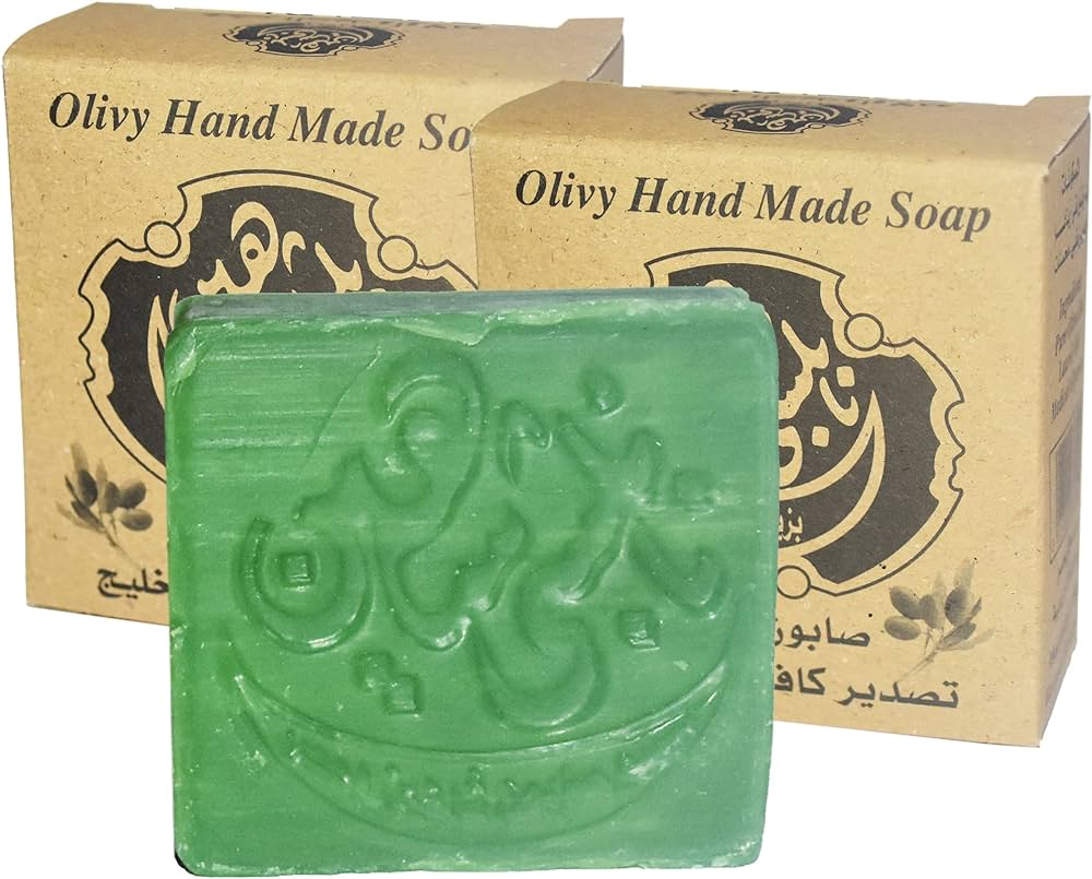 صابون نابلسي بزيت الزيتون والغار