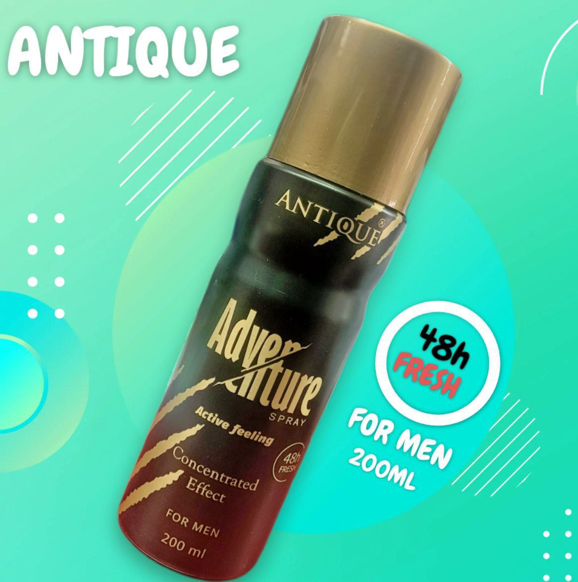 انتيك بدي سبراي ادفينشر رجالي 200 مل