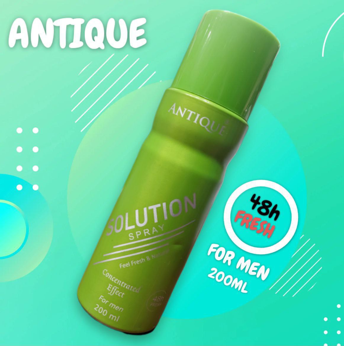 انتيك بدي سبراي سوليوشن رجالي 200 مل