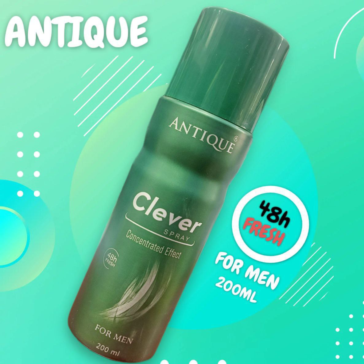 انتيك بدي سبراي كليفر رجالي 200 مل