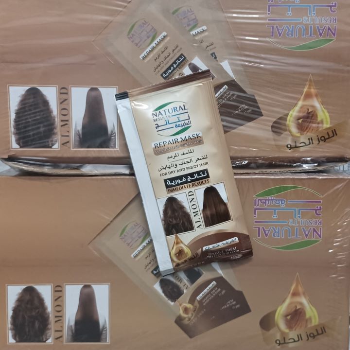 نتائج الطبيعة ماسك الترميم باللوز كيس 35 جم