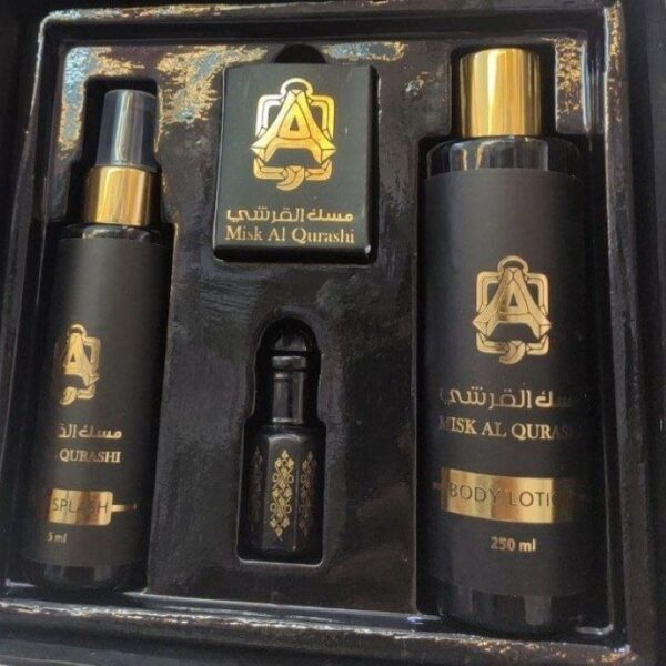 مسك الطهارة الطقم الاسود 4 قطع عبدالصمد القرشي