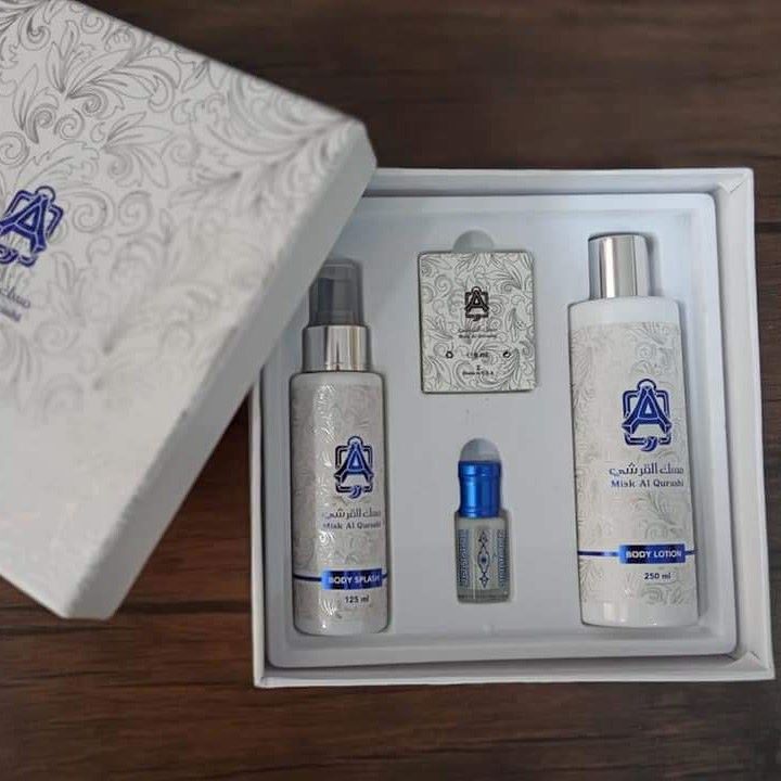 مسك الطهارة الطقم الابيض 4 قطع عبدالصمد القرشي