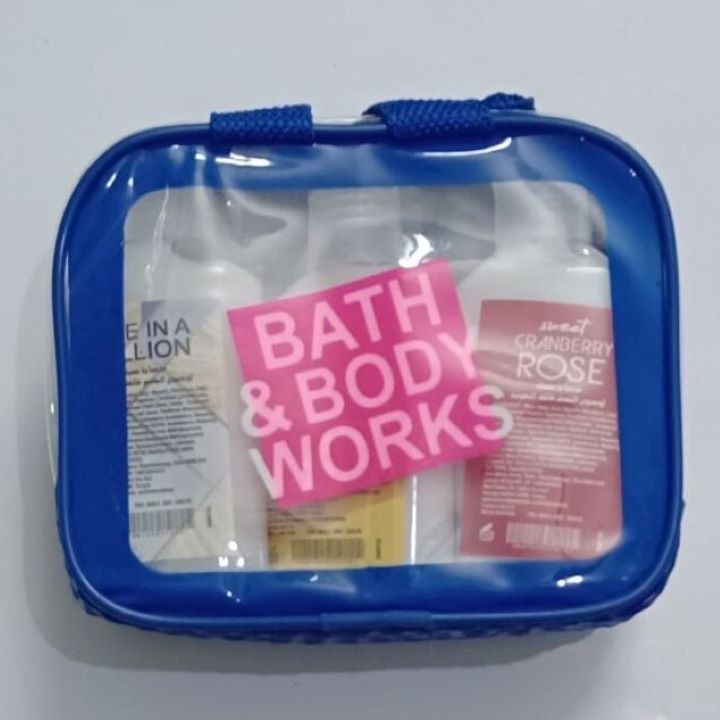 لوشن مرطب للجسم باث 88 مل شنطة 6 قطع