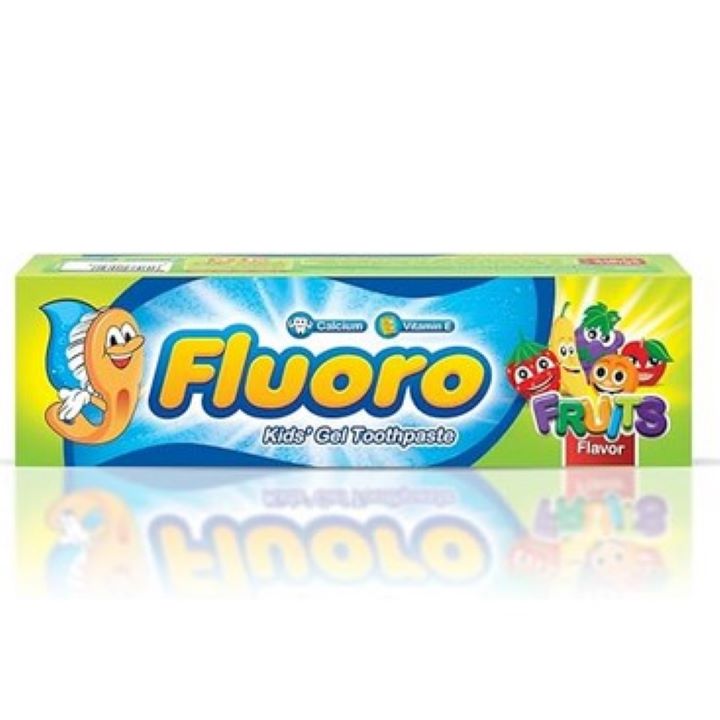فلورو معجون اسنان للاطفال بالفواكه 50 جم