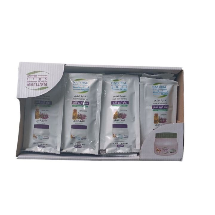 نتائج الطبيعة حمام كريم باكليل الجبل 35 جم 24 كيس