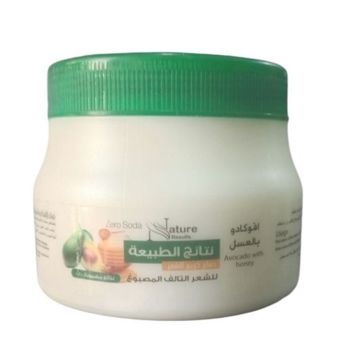 نتائج الطبيعة حمام كريم بالافوكادو والعسل 1000 مل