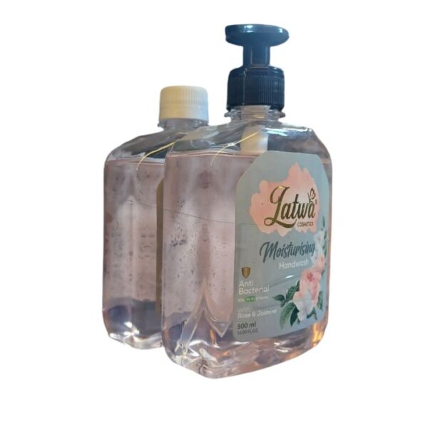 لاتوا هاند ووش ورد وياسمين 500 مل + قطعة مجانا