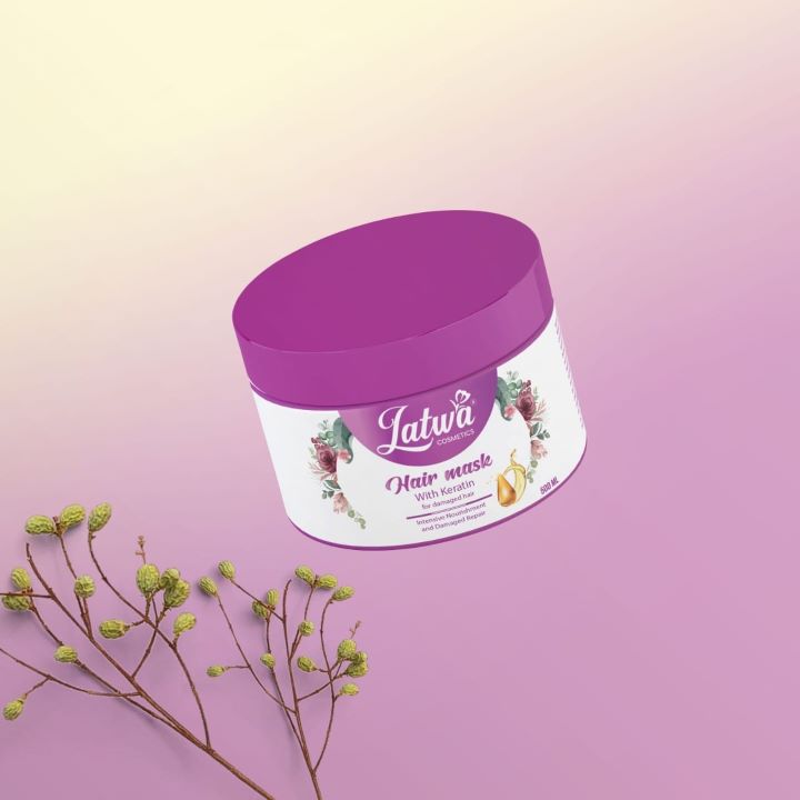 لاتوا حمام كريم بالكيراتين 500 مل