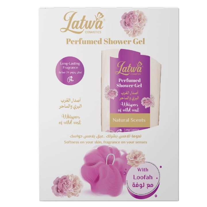 لاتوا شاور اصداء الغرب + لوفة 500 مل