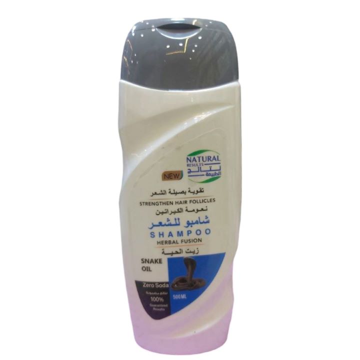 نتائج الطبيعة شامبو بزيت الحية 500 مل