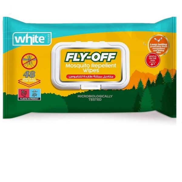 وايت مناديل مبللة طاردة للناموس 48 منديل