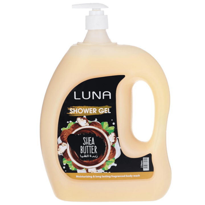 لونا شاور زبدة الشيا 2 لتر بامب