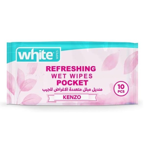 وايت مناديل مبللة جيب كنزو 10 مناديل