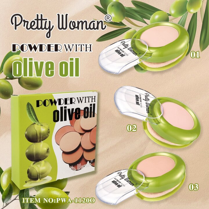 بريتي ومان باودر بزيت الزيتون