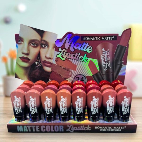 رومانتيك مات روج ليب ستيك 6454