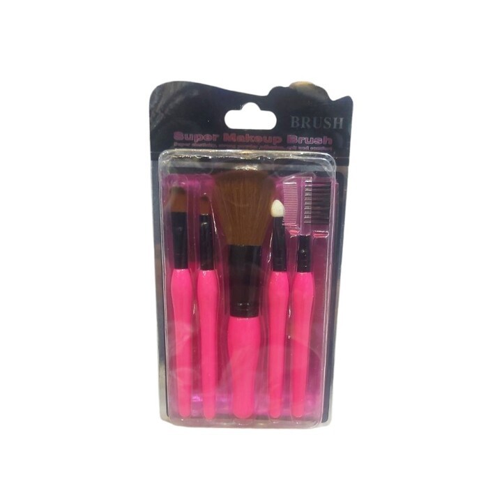 طقم فرش مكياج هاي كواليتي 5 قطع