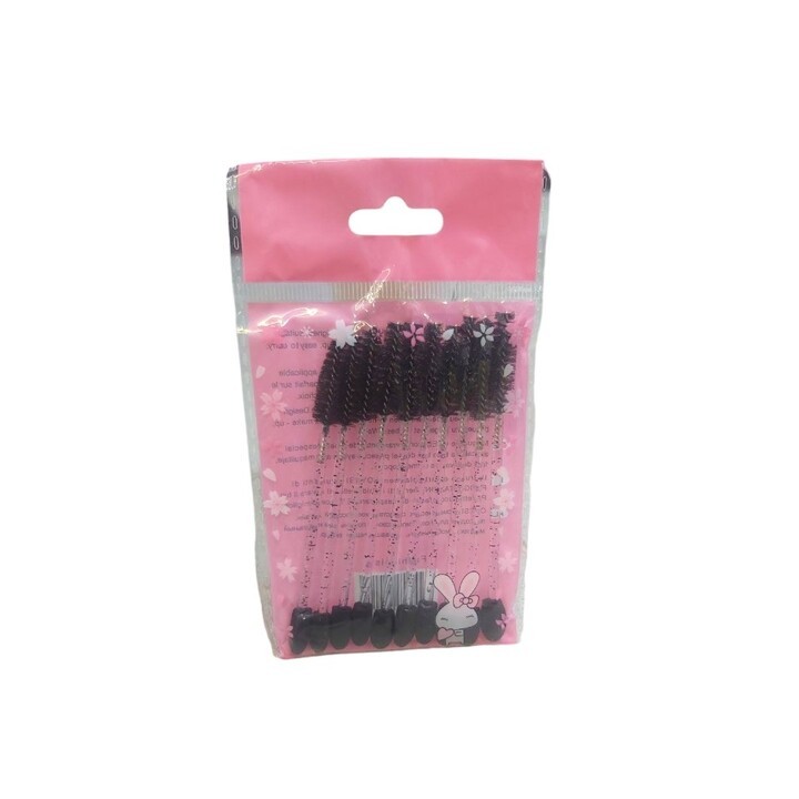 فرشة حواجب + ماسكارا 10 قطع