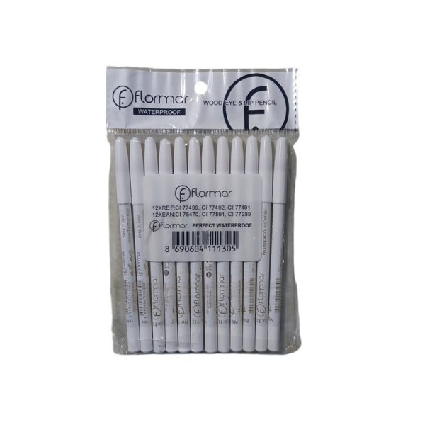 فلورمار قلم كحل ابيض