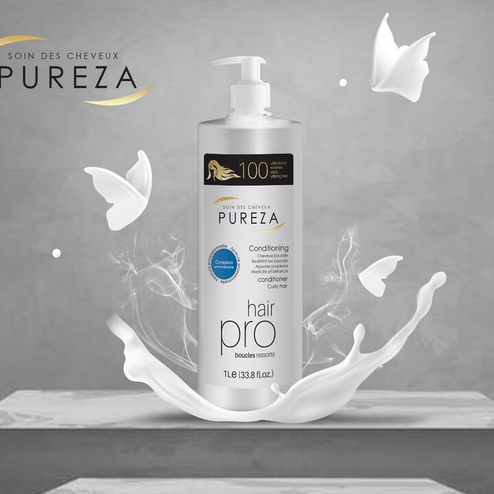 بيوريزا بلسم الشعر الجاف والتالف 1 لتر