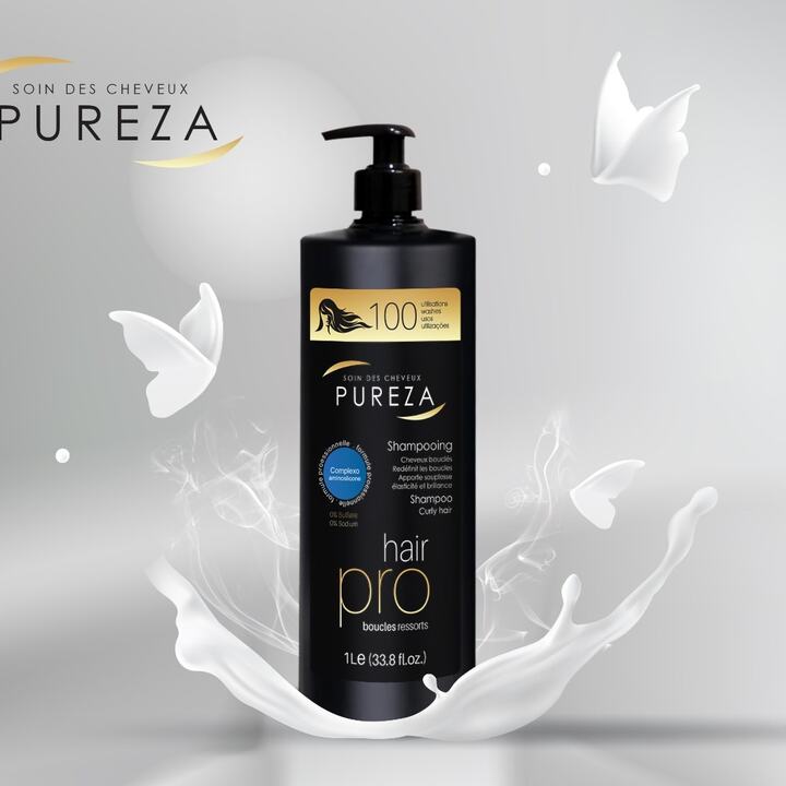 بيوريزا شامبو الشعر الجاف والتالف 1 لتر