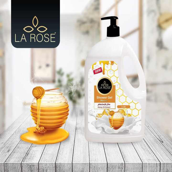 لاروز شاور جيل عسل 2 لتر