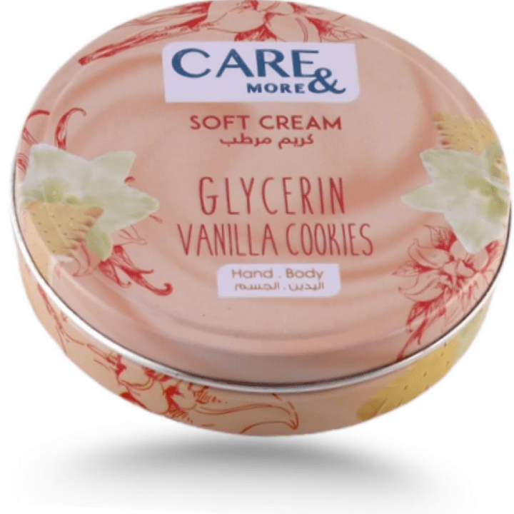 كير اند مور كريم مرطب جلسرين وفانيليا 250 مل
