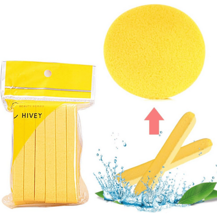 سفنجة تنظيف البشرة كيس 6 قطع