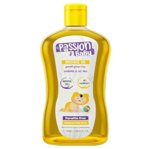 باشن بيبي زيت مساج للجسم للاطفال 100 مل