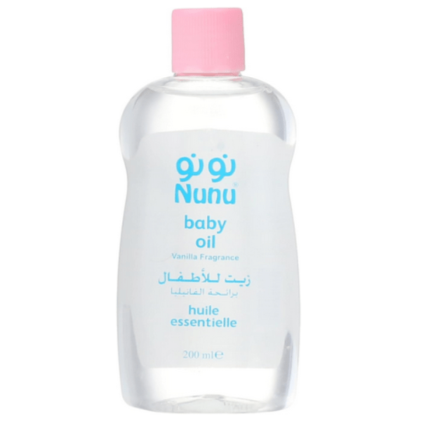 نونو زيت اطفال بالفانيليا 200 مل