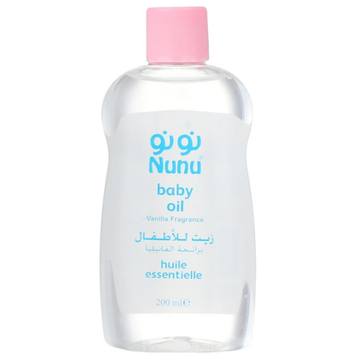 نونو زيت اطفال بالفانيليا 200 مل