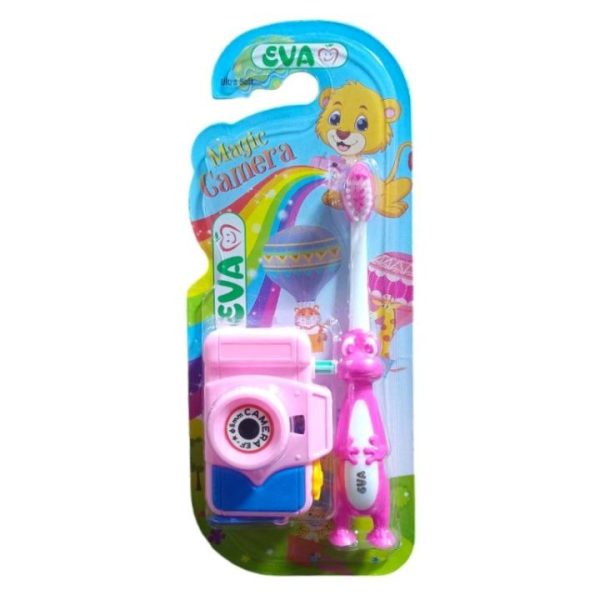 ايفا فرشة اسنان اطفال + كاميرا