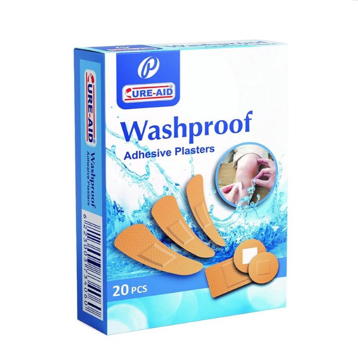 كيور ايد ووش بروف بلاستر جروح 20 قطعة