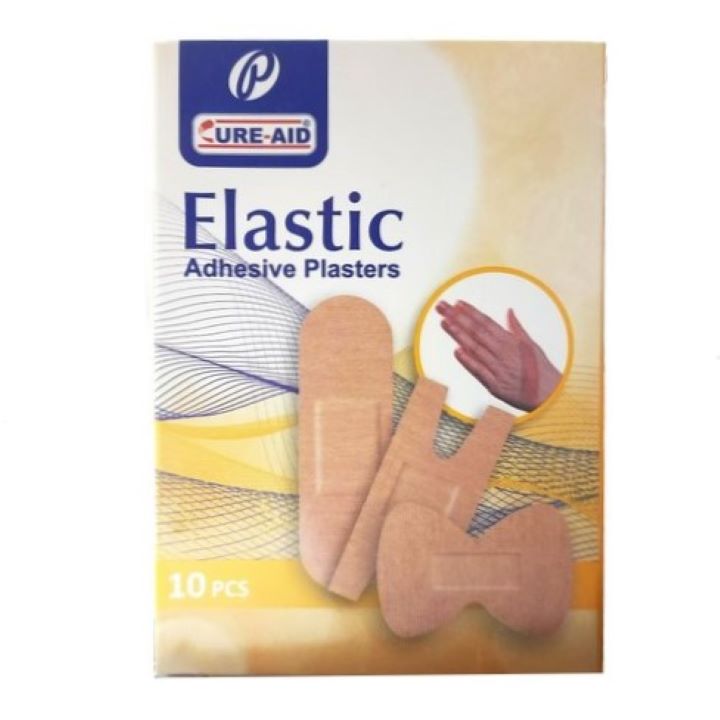 كيور ايد ايلاستيك بلاستر جروح 10 قطعة