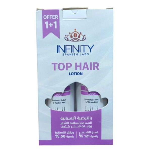 انفينيتي توب هير لوشن التساقط 120 مل عرض قطعتين