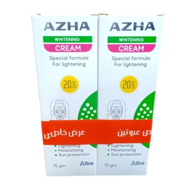ازهى كريم تفتيح البشرة النهاري 75 جم عرض قطعتين
