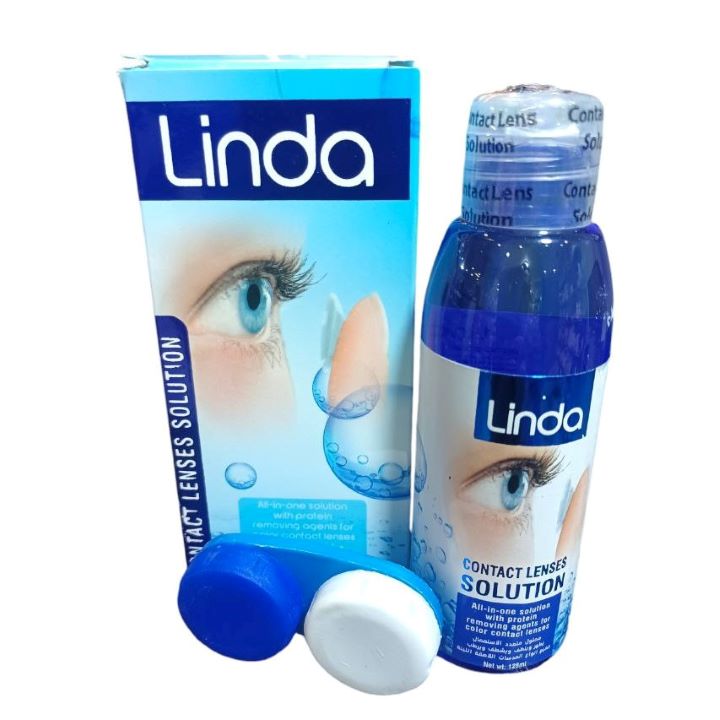 ليندا محلول عدسات 125 مل
