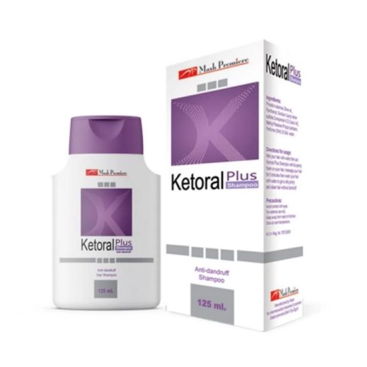 كيتورال بلس شامبو ضد القشرة 125 مل
