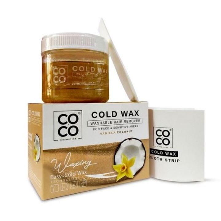 كوكو واكس شمع بارد فانيللا وجوزهند 250 جم