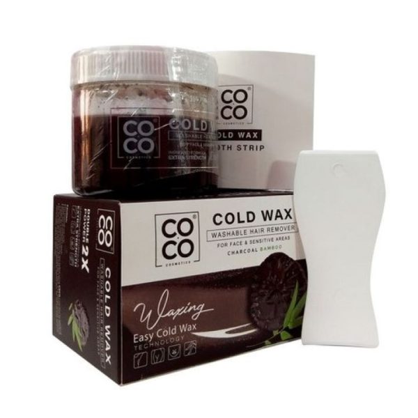 كوكو واكس شمع بارد فحم وبامبو 250 جم